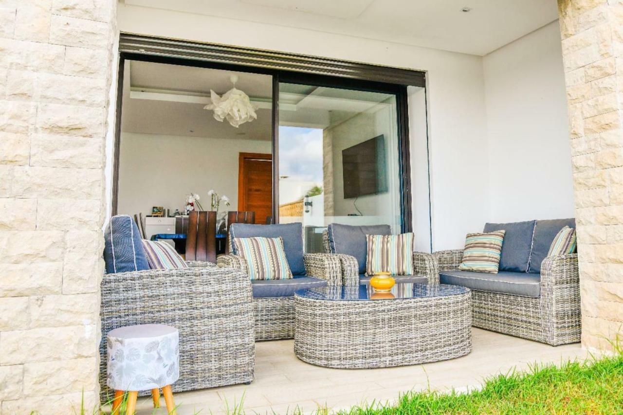 Superbe Villa Avec Piscine Plages Des Nations 라바트 외부 사진